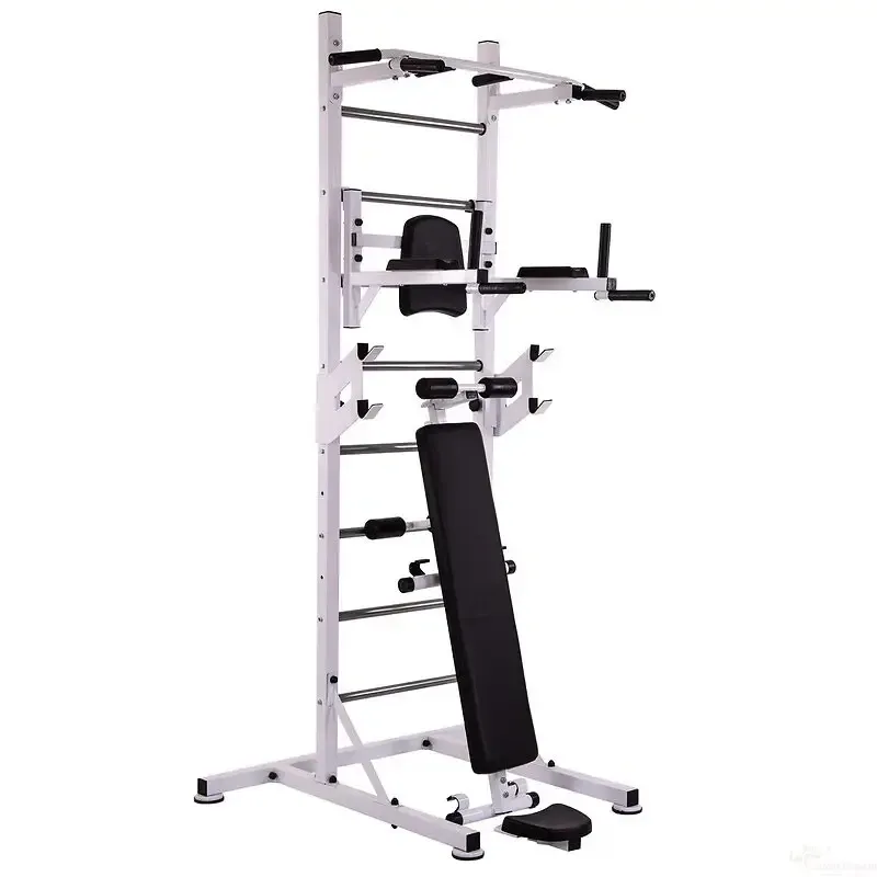 Металлическая шведская стенка спортивная напольная передвижная для взрослых и детей в квартиру дом белая Каменское - изображение 1