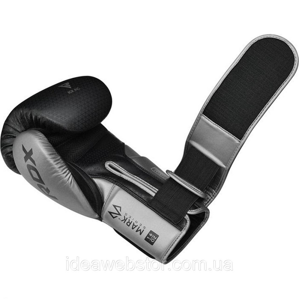 Перчатки боксерские RDX L2 Mark Pro Silver для бокса ММА кикбоксинга единоборств тренировочные защитные 16 ун. Киев - изображение 15