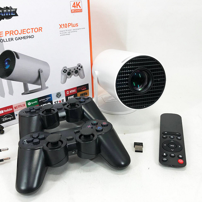 Игровая приставка сап денди X10 Plus, Игровая консоль с ТВ-выходом Портативная тв консоль PQ-46 Киев - изображение 1
