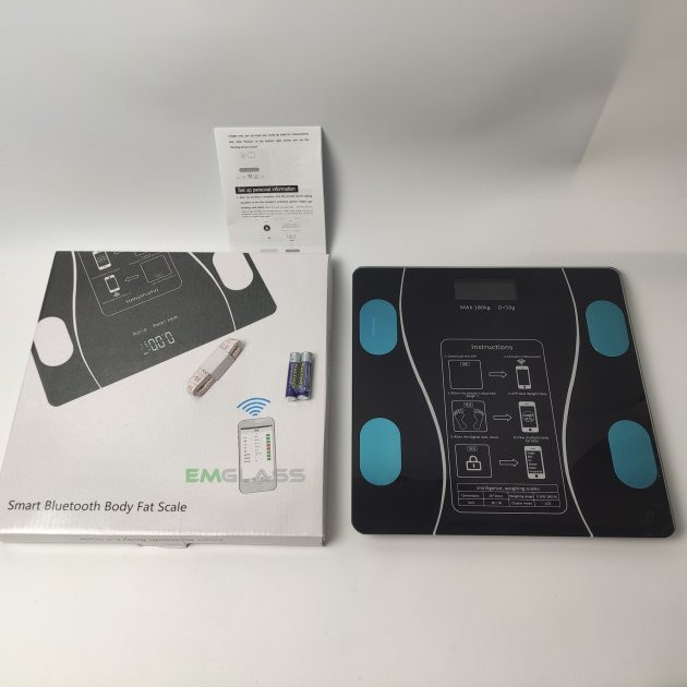 Умные напольные смарт весы TY-EB619 Bluetooth подключение к телефону Київ - фото 9