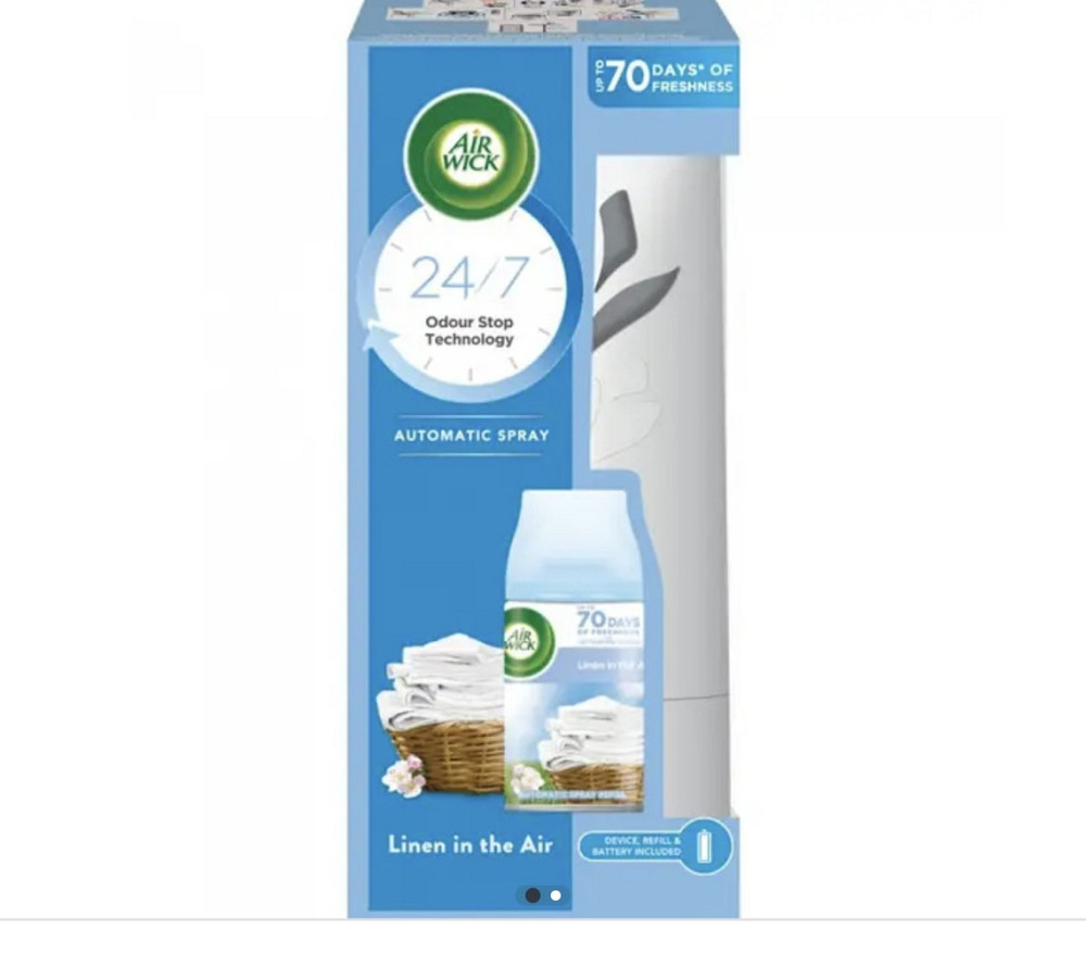 Автоматичний освіжувач повітря Air Wick Linen in the Air 250 ml. Виноградов - изображение 4