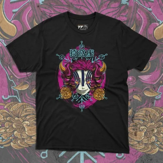 Футболка чоловіча з  принтом Клинок, рассекающий демонов Аказа Розмір 48 Anime0139 Дніпро