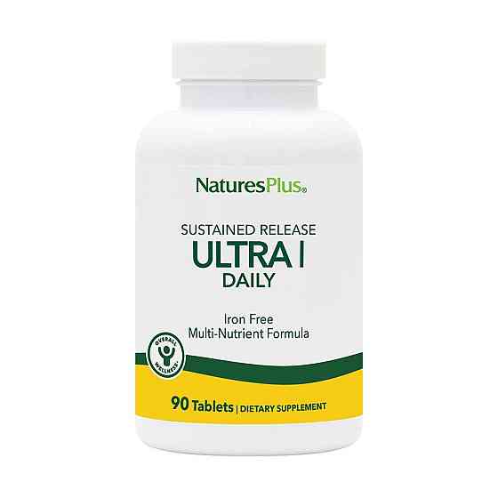 Вітаміни та мінерали Nature's Plus Вітаміни без заліза Ultra I Multi Iron-Free 90 таб Київ