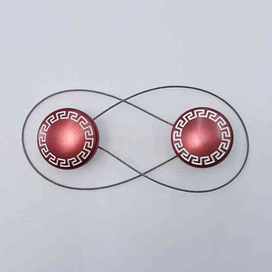 Магниты для штор и гардин Афина 2 шт Коралловый (81-265) Киев