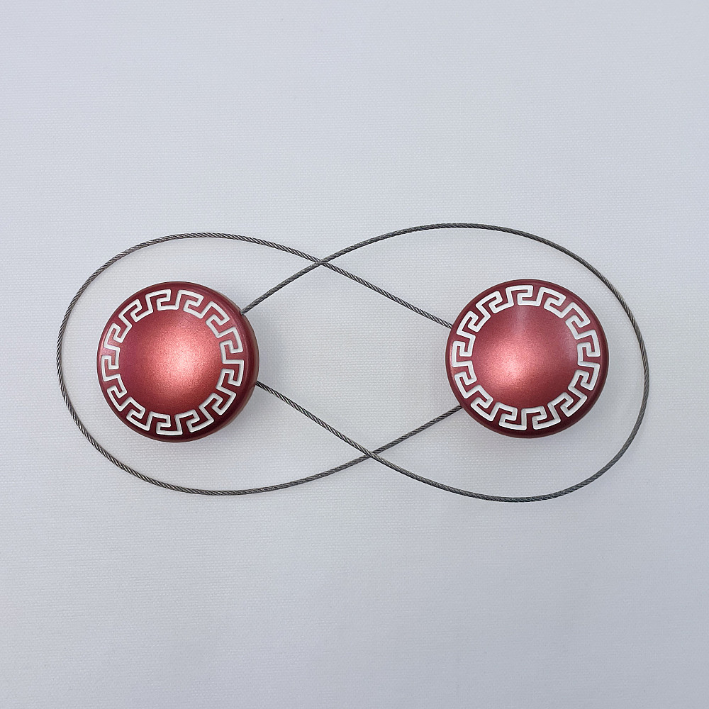 Магниты для штор и гардин Афина 2 шт Коралловый (81-265) Киев - изображение 6