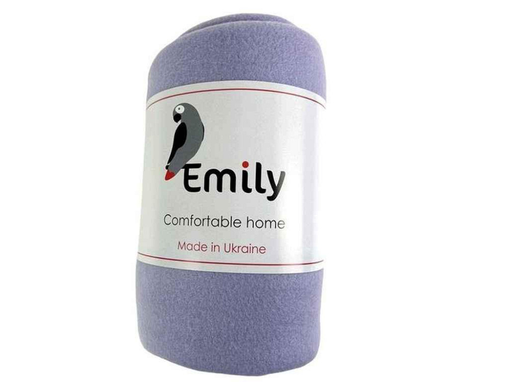 Плед 150*200 флісовий Levity бузковий ТМ EMILY Київ - фото 1