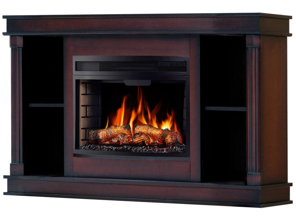 Камінокомплект ArtiFlame Brittany AF25 коньяк з обігрівом і звуком горіння вогню Київ - фото 3