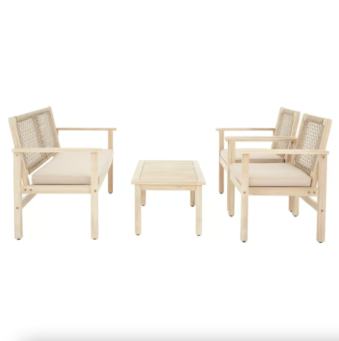 Комплект садових меблів Di Volio Marata бежевий Київ - фото 8