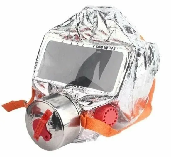 Противогаз полнолицевой Fire Mask TZL-30 защита органов дыхания на 30 мин противопожарная маска 6677 Одесса - изображение 1