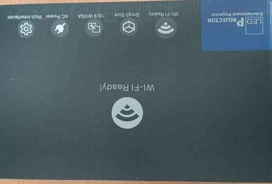 Проектор міні портативний мультимедійний WIFI Black UNIC 46 LCD Київ