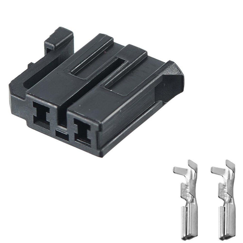 Роз'єм конектор 2-кон., Бензонасос, Японія універс., Моторний відсік, Багато марок Київ - фото 1