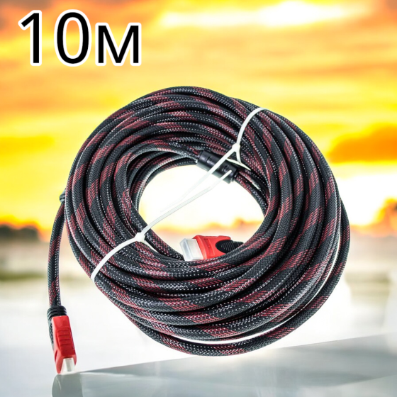 Інтерфейсний кабель HDMI-HDMI 10M (2569) Київ