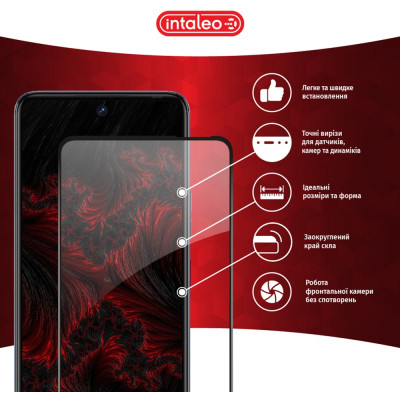Стекло защитное Intaleo Full Glue Tecno Camon 18 (1283126529146) Винница - изображение 2