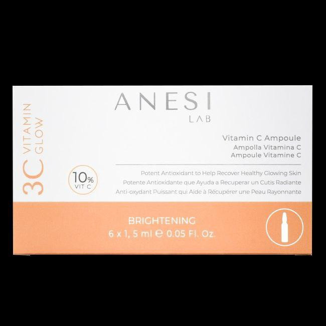 Концентрат для освітлення шкіри обличчя 3C VITAMIN GLOW RADIANCE BOOST AMPOLLES Anesi Lad 1*1,5мл Дніпро - фото 1