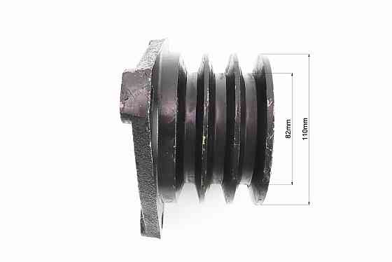 Шків 3-х пазний D-110mm (три пази під ремінь SPB) Lотв.-137mm Киев