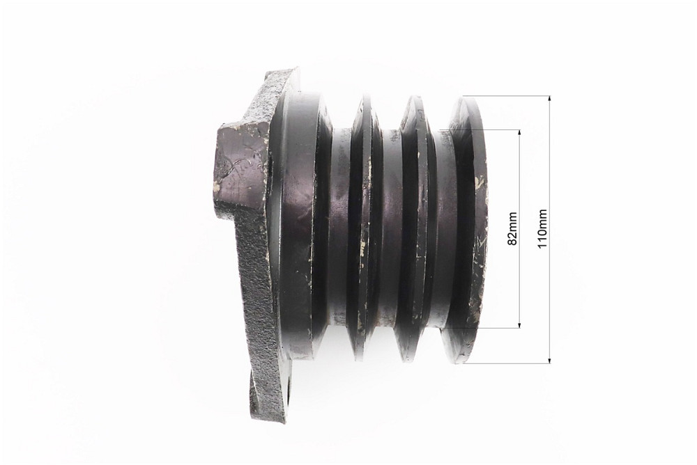 Шків 3-х пазний D-110mm (три пази під ремінь SPB) Lотв.-137mm Киев - изображение 3