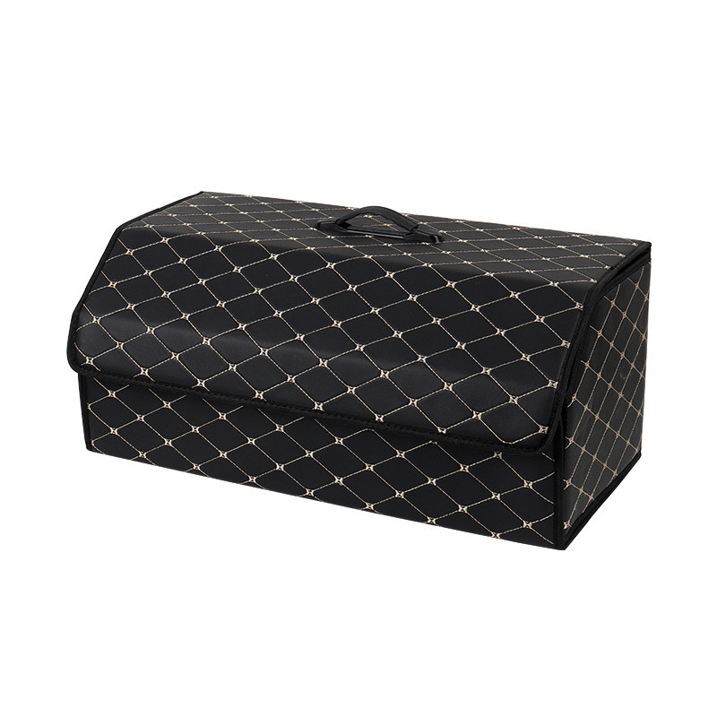 Автомобильный органайзер XY0-52 Black-Gold компактный вместительный два отдела для хранения на магнитах с ручкой 55*31*29 см Киев - изображение 3