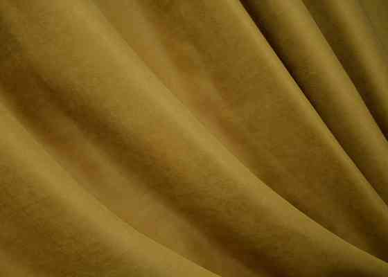 Комплект готових штор VR-Textil Нубук однотонний № 1521ш Темно-золотистий 150х270 см 2 шт (33-1263) Київ