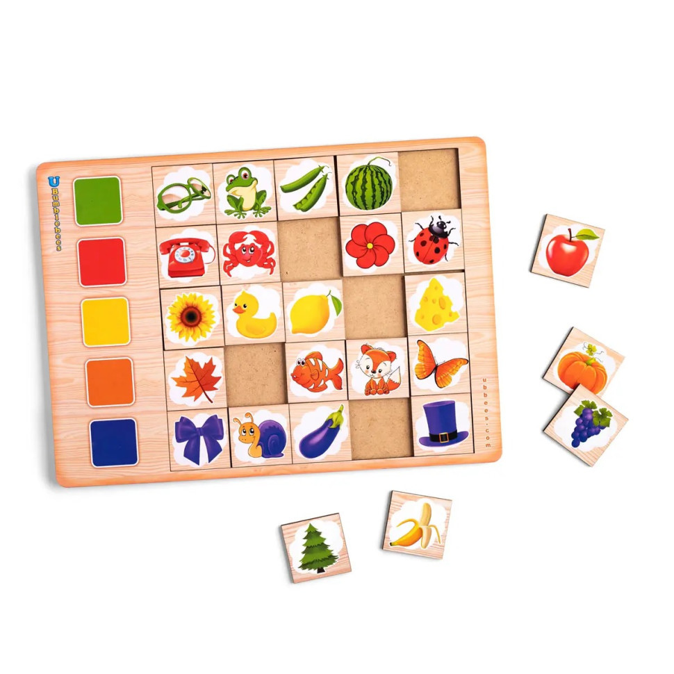 Деревянный пазл-вкладыш 