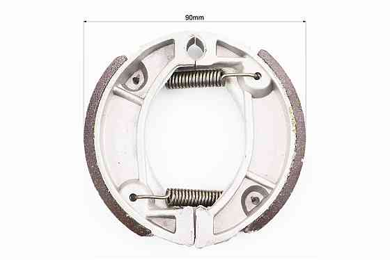 Гальмівні колодки барабан Honda DIO 50 (пружини під кутом), D=90mm, від 10шт -12% Київ