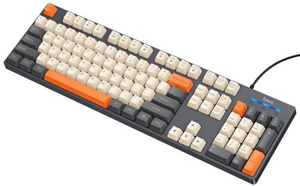 Клавіатура HOCO GM61 дротова USB 104 клавіші підсвітка. Харків - фото 4