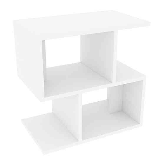 Тумба прикроватная S-1, Белый, 500/300/500 Львов