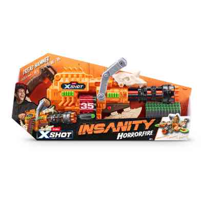 Игрушечное оружие Zuru Бластер X-Shot Insanity horrorfire Dread Hammer (36733) Винница