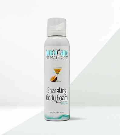 Масажна піна Amoreane Sparkling Body Foam Passionfruit Daiquiri (150 мл) Sex Aura Київ