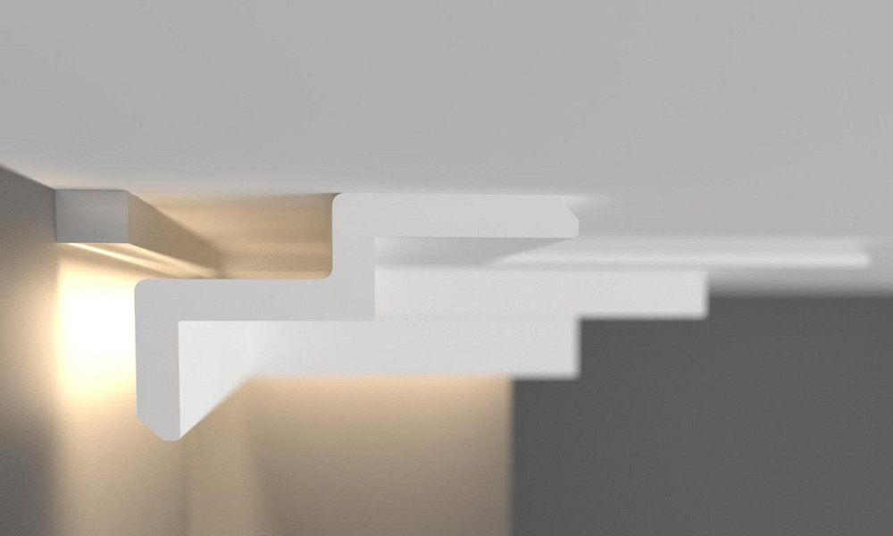 Карниз полиуретановый гладкий Gaudi Décor C 968 Днепр - изображение 3