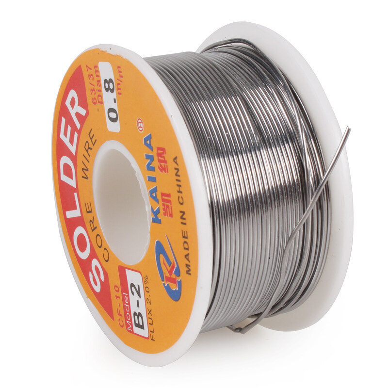 Припой с флюсом 0.6 мм, 100 г, JINHU для пайки Киев - изображение 7