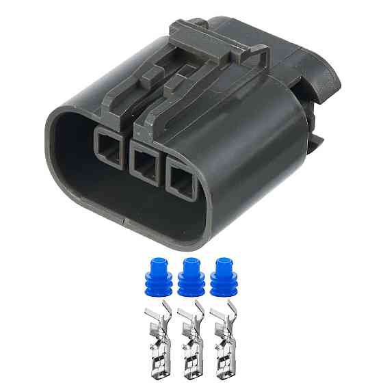 Разъем коннектор 3-кон., Катушка Зажигания, Дпдз (Дат, Положения Дроссельной Заслонки), Серый, Hyundai, Kia, Mitsubishi Киев