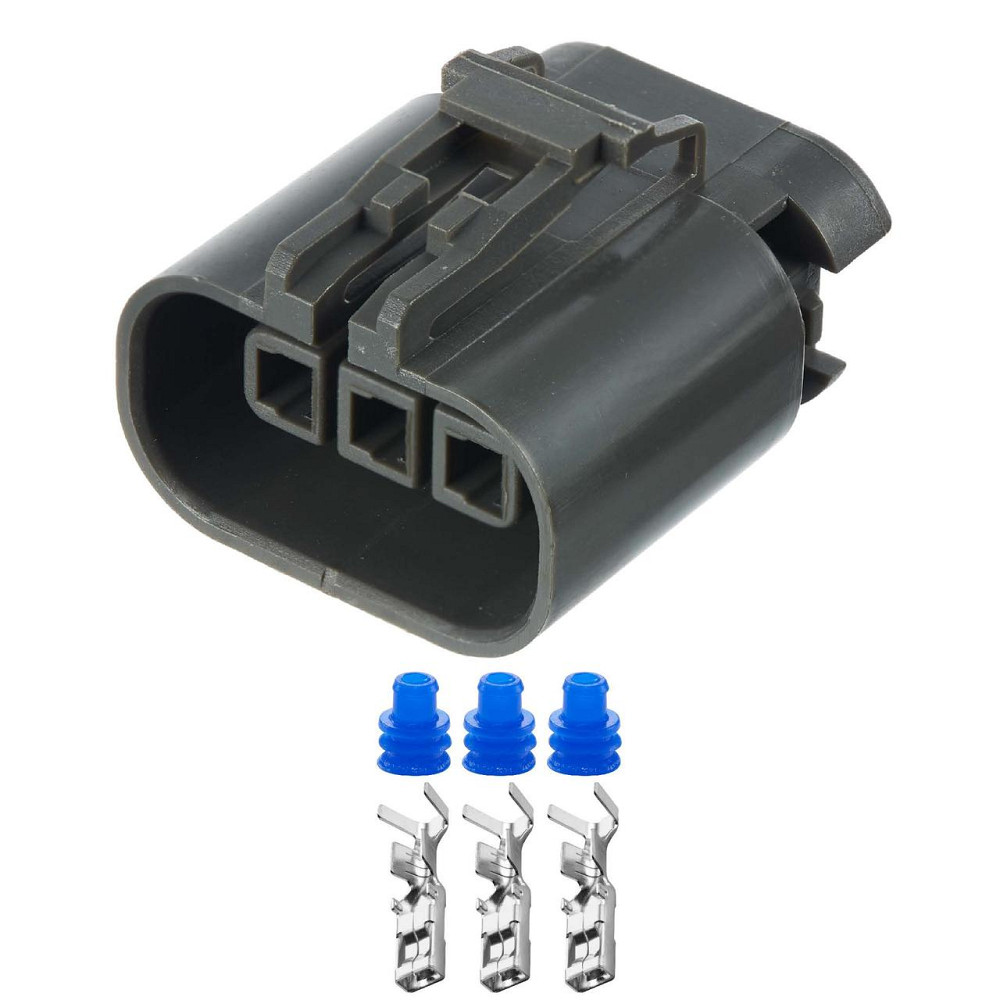 Роз'єм конектор 3-кон., Катушка Зажигания, Дпдз (Дат, Положения Дроссельной Заслонки), Сірий, Hyundai, Kia, Mitsubishi 40580 Київ - фото 1