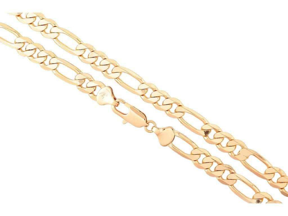 Цепочка Позолота 18K «Плетение Фигаро» длина 55см х 7мм 266702 ТМ XUPING Киев - изображение 1