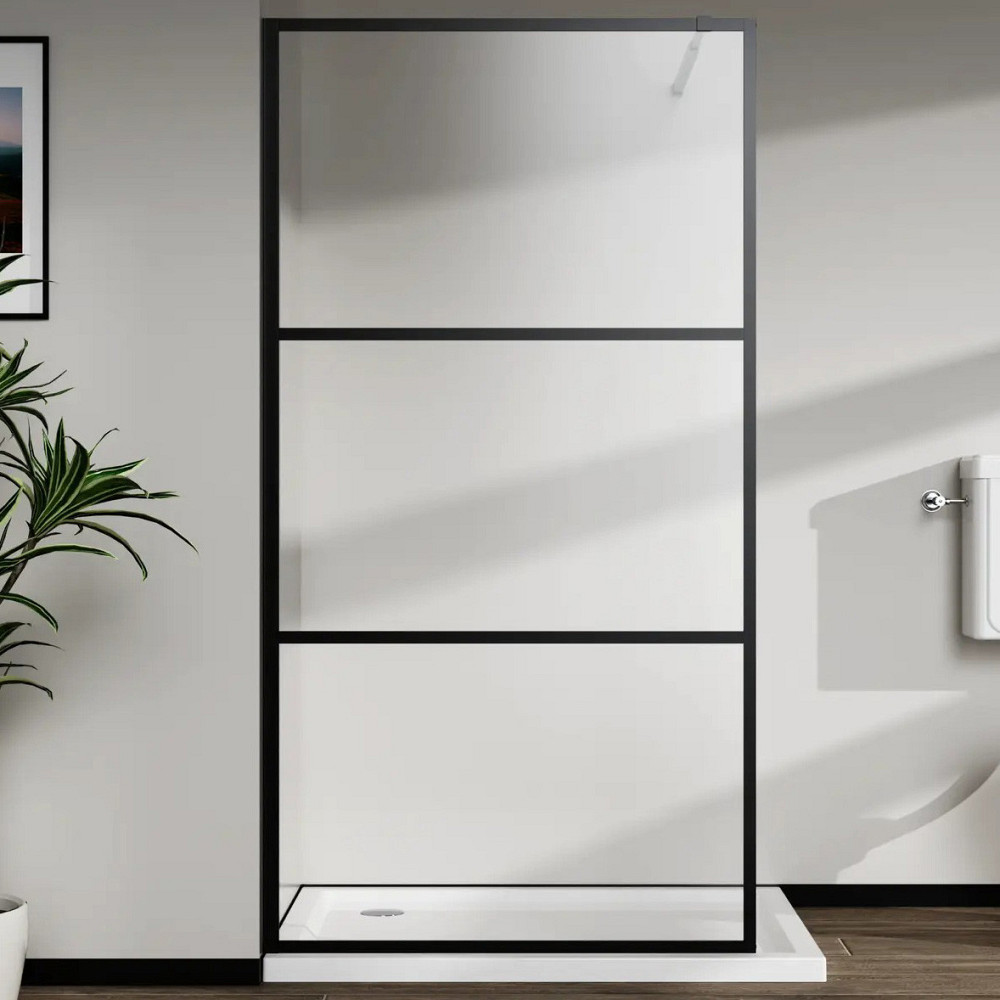 Скляна душова кабіна AVKO Glass S257 190х90 Clear перегородка для душу Київ - фото 2