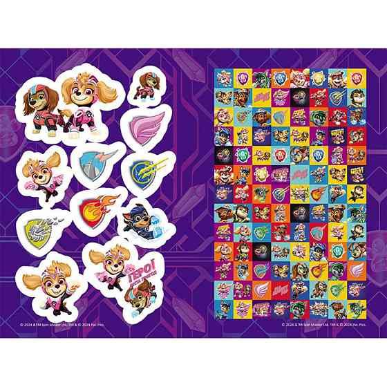 Цветные приключения с наклейками Храбрые спасатели 237007 Щенячий Патруль Винница