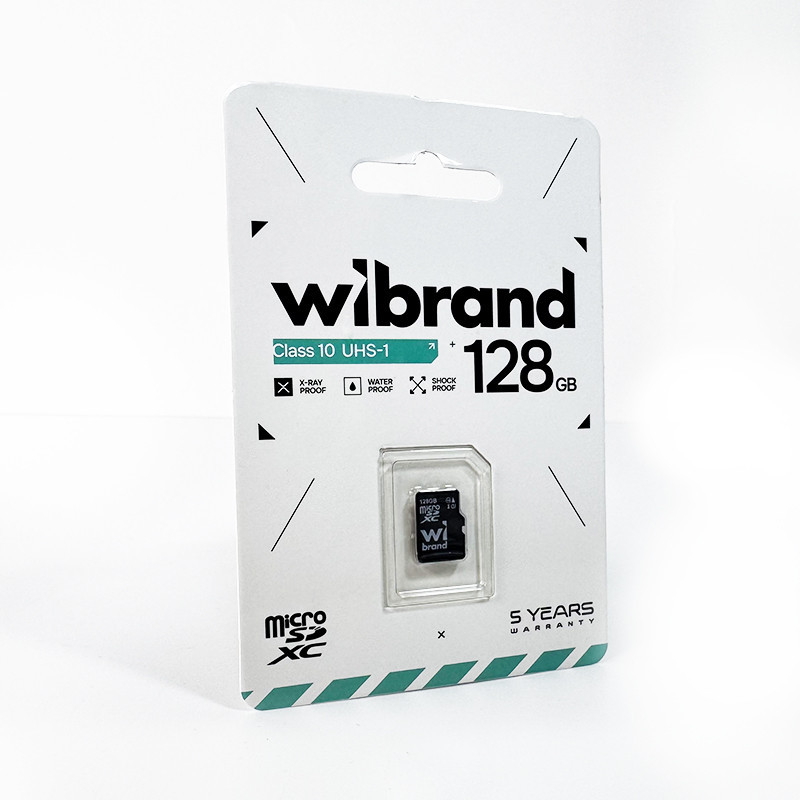 Карта пам'яті microSDXC (UHS-1) Wibrand 128Gb class 10 Київ - фото 7