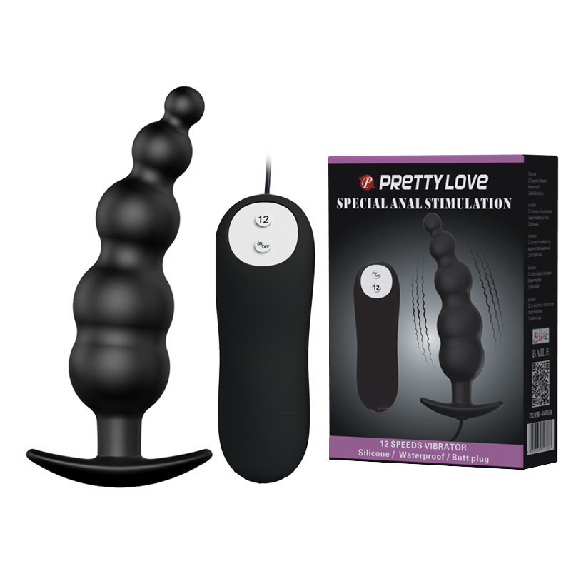Анальная пробка PRETTY LOVE VIBR. SPECIAL ANAL STIMULATION 12 функций Sex Aura Киев - изображение 1