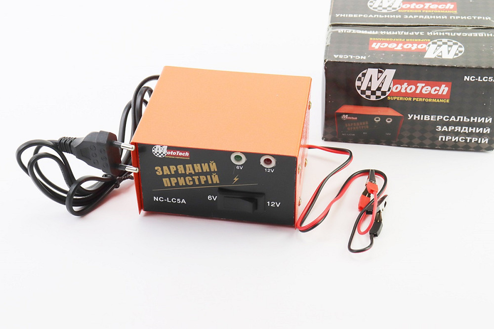 Зарядний пристрій для АКБ 6V / 12V стаціонарне Киев - изображение 1