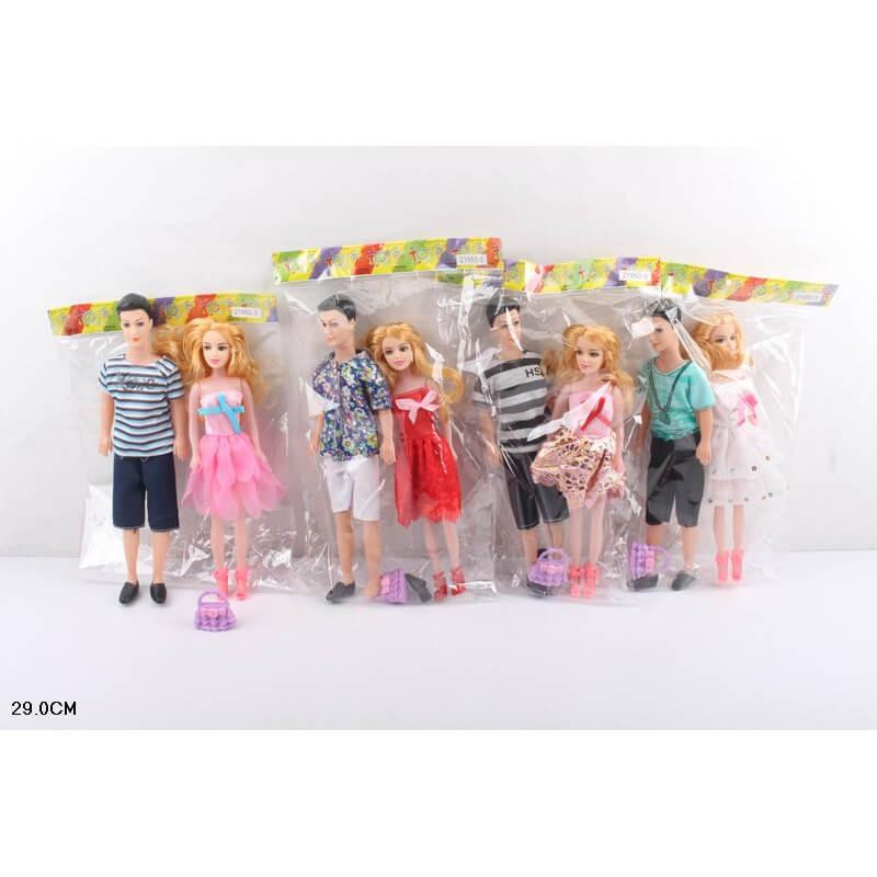 Лялька типу Барбі арт. 21950-3 (216шт/2) 4 види, сім'я, пакет 29 см, шт Київ - фото 1