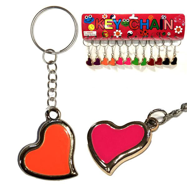 Брелок на ключи Сердечко 12 шт Киев - изображение 1