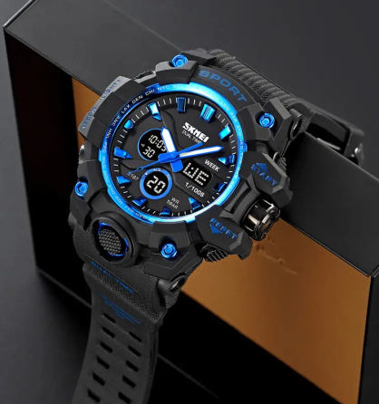 Часы мужские наручные спортивные Skmei 2197 Синий Киев