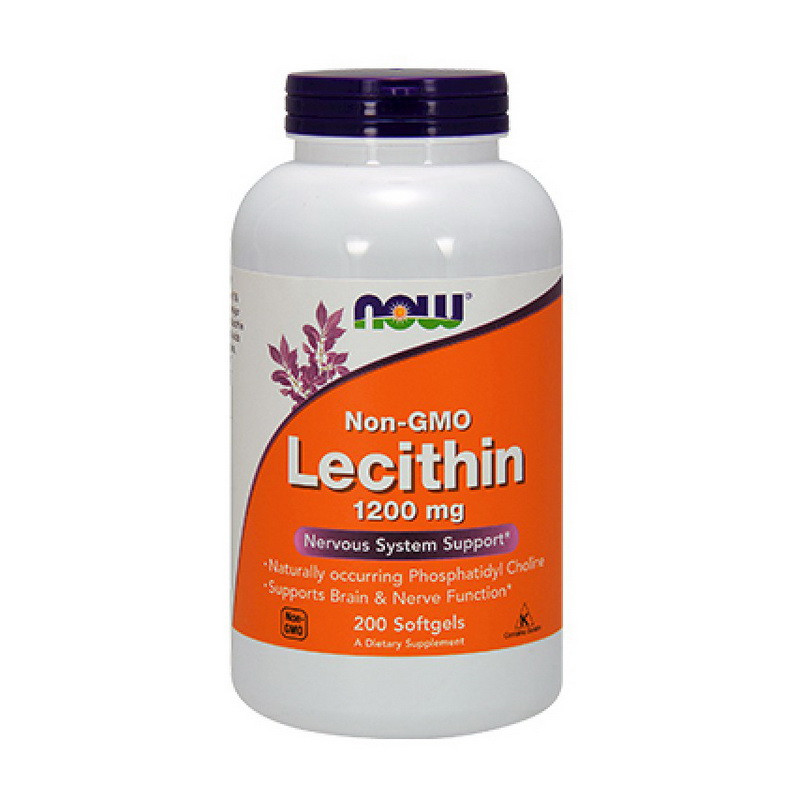Lecithin 1200 mg (200 softgels) Луцьк - фото 1