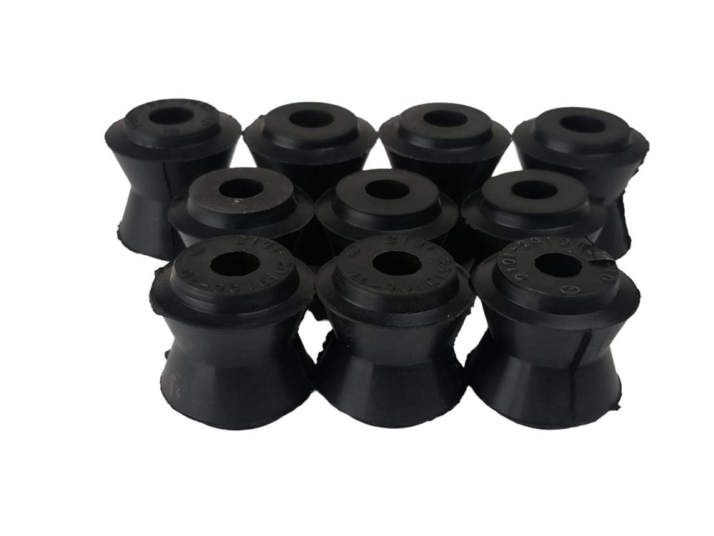 Втулка тяг 2101-2107 гумові (стандарт) (к-кт 10 шт) реактивні Мукачево - фото 1