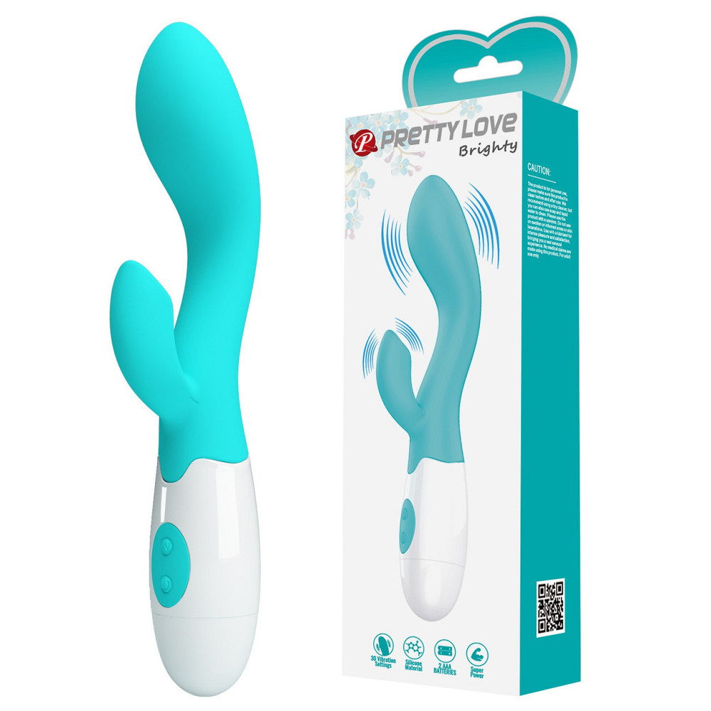 Вибратор PRETTY LOVE Brighty light blue, 30 function Sex Aura Киев - изображение 1