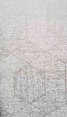 Шпалери вінілові на флізеліні Marburg Memoria 1.06х10 геометрія фігури роми сріблясті на сірому Київ