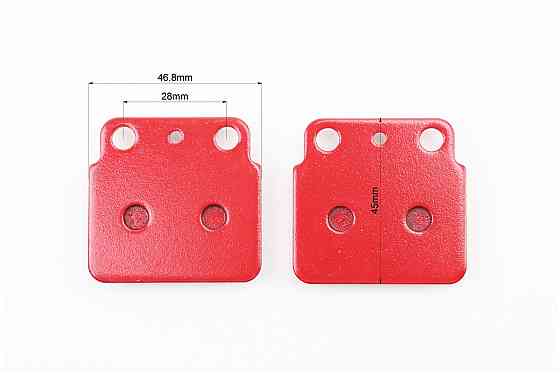 Гальмівні колодки (дискові) KAWASAKI ATV-KSF 400; SUZUKI ATV-LT250/ LT-Z 400/ EBC NO FA137 LT-R 450/ LT 500 к-кт червоні Киев