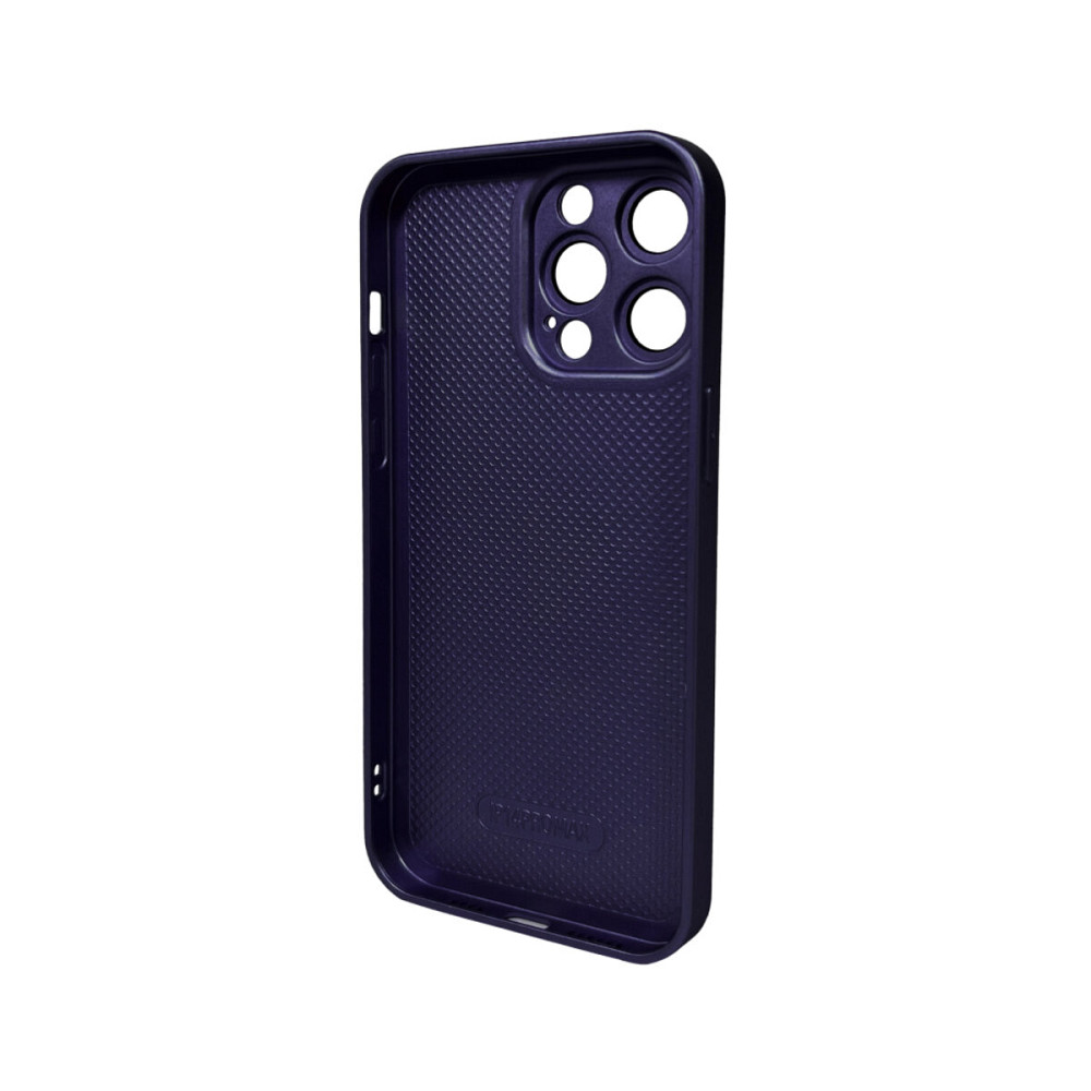 Чохол для смартфона AG Glass Matt Frame Color Logo for Apple iPhone 15 Pro Max Deep Purple Киев - изображение 2