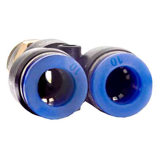 Штуцер цанговий Y Ø10мм МТ 3/8" SIGMA (7027861) Рівне