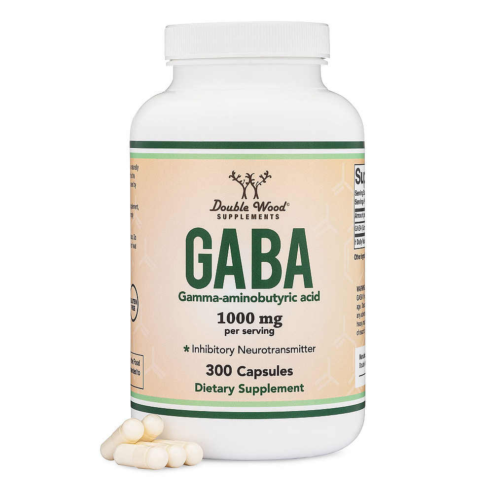 Гамма-аминомасляная кислота Double Wood Supplements GABA 1000 mg 300 capsules Луцк - изображение 1