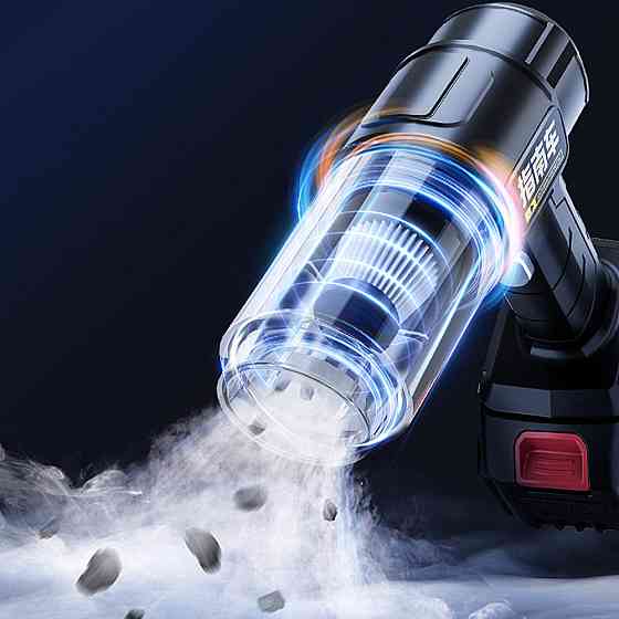 Автомобільний акумуляторний пилосос + 5 насадок,1 АКБ,Dust collector SBR Київ